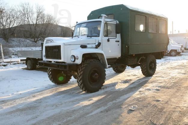 Полноприводный автобус на базе егерь